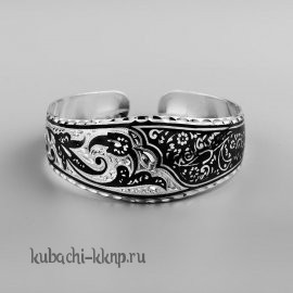 Серебряный браслет Кубачи 