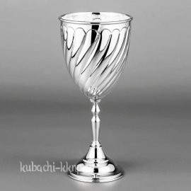 Большой серебряный бокал для вина 