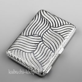 Серебряный портсигар 