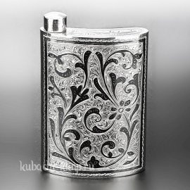 Фляжка из серебра - фл0001