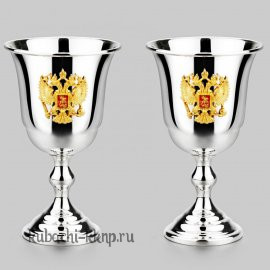 Набор серебряных рюмок 