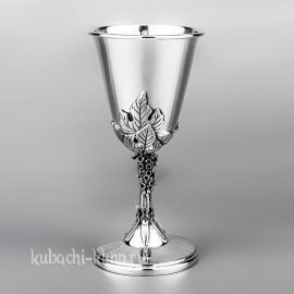 Серебряная чарка с виноградной ножкой - р00034