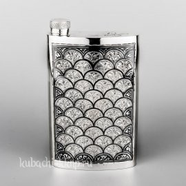 Серебряная фляга «Арка» - фл045
