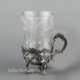 Серебряный подстаканник «Армуд» - пд0013