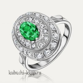 Кольцо из серебра крупное - к905