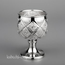 Серебряная рюмка «Лазер» - р083