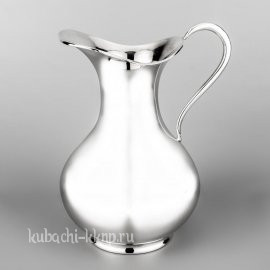 Серебряный кувшин для воды «Глянец» - кв106