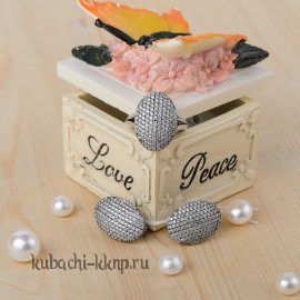 Серьги из серебра 