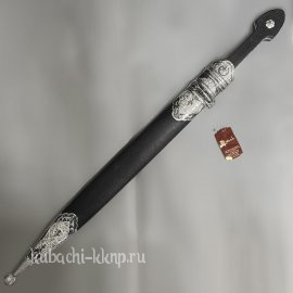 Оригинальный серебряный кинжал - КН45