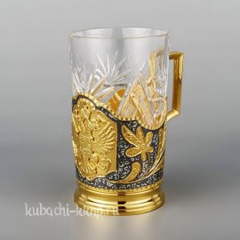 Подстаканник из серебра  «Официальный» - пд032