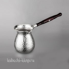 Серебряная турка «Соты» мал - т031