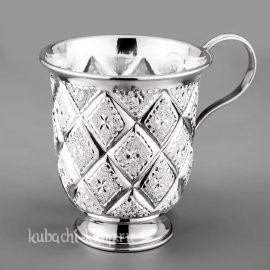 Серебряная кружка 925 пробы 