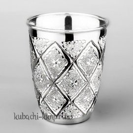 Серебряный стакан «Лазер» - ст051