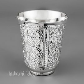 Серебряный стакан «999» - ст016