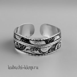 Браслет из серебра Волна - БР182