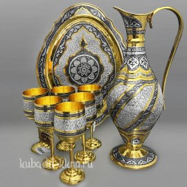 Винный серебряный набор 