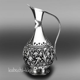 Серебряный кувшин классический 