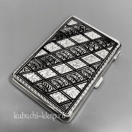 Серебряный портсигар 