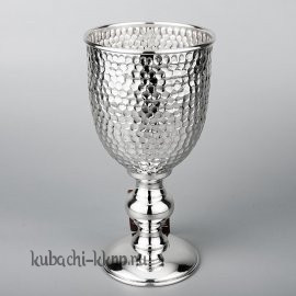 Серебряный фужер или бокал для вина 