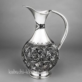 Серебряный кувшин «Сказка» - кв131