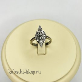 Женское кольцо геометрическое 