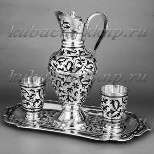 Набор для воды серебряный - ндв021