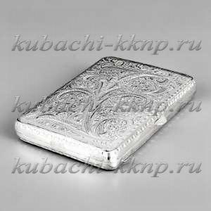 Серебряный портсигар 