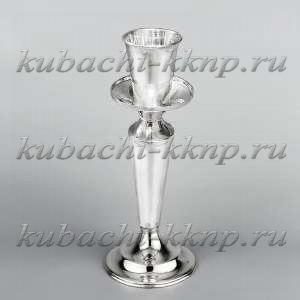 Серебряный подсвечник 