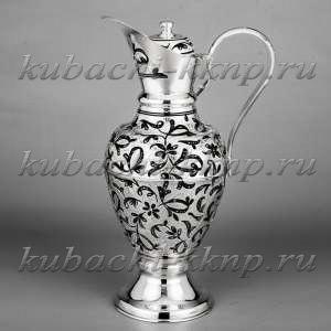 Серебряный кувшин «Кубачи» - кв124