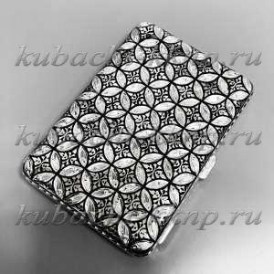 Серебряный портсигар 