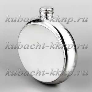 Серебряная фляга «Глянец» - фл043