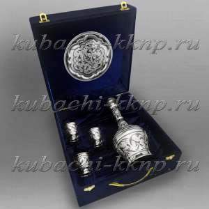 Серебряный набор для виски или коньяка  Серебряный набор для виски или коньяка