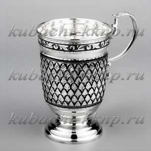 Серебряная кружка на ножке  Серебряная кружка на ножке
