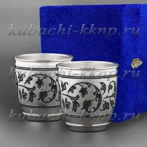 Набор серебряных стаканов 