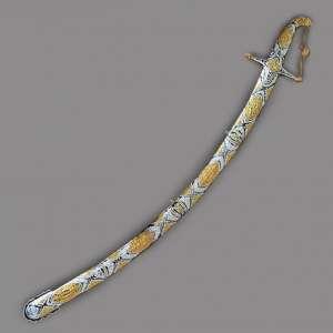 Сабля серебряная  - с06