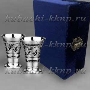 Набор серебряных стопок 