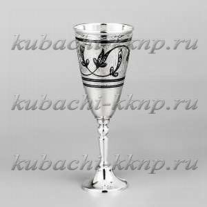 Классическая рюмка серебряная - р00013