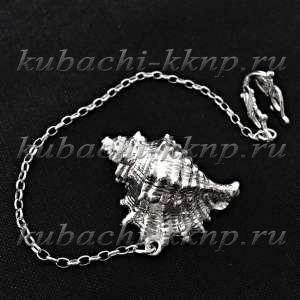 Cеребряный ионизатор воды «Ракушка» - и0004