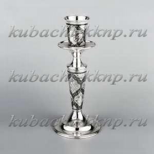 Серебряный подсвечник - пдсв01