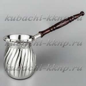 Серебряная джезва( турка) «Волна» - т028 Серебряная джезва( турка) «Волна» - т028
