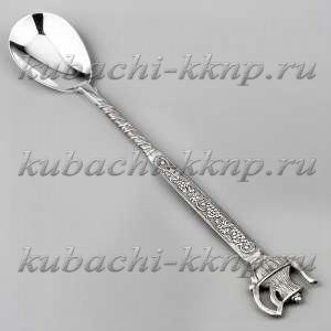 Серебряная ложка с чайником - л00067 Серебряная ложка с чайником - л00067