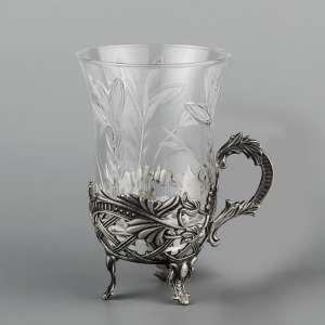 Серебряный подстаканник «Армуд» - пд0013