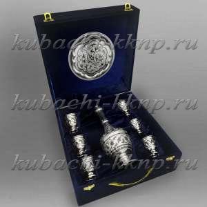 Коньячный набор из серебра  Коньячный набор из серебра