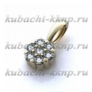 Золотой кулон 