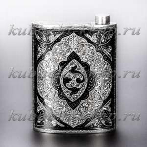 Фляжка серебряная - фл0009