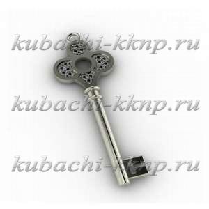 Кулон из белого золота 585 пробы  - 00126