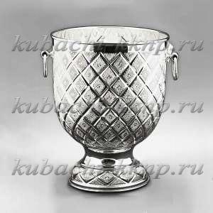 Ведро серебряное для шампанского - vd0003