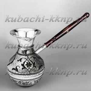 Серебряная турка для варки кофе 