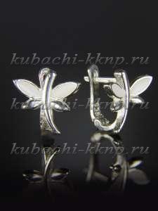 Детские серебряные серьги 