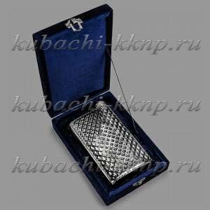 фляга из серебра с откидной крышкой 